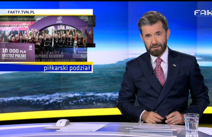 Fakty TVN ponownie o nagrodach dla juniorek