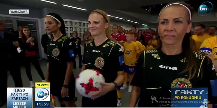 Sędziowały Wielki Mecz drużyn TVN i WOŚP