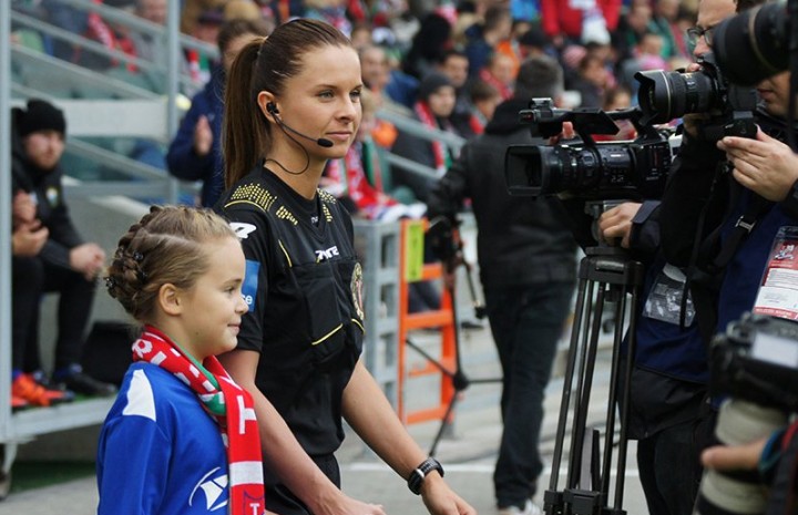 Sędzia Paulina w Ekstraklasie