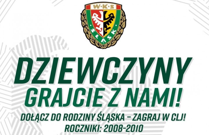 Śląsk Wrocław otwarty na młode zawodniczki