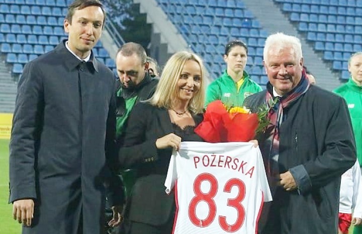 Podziękowanie dla Pożerskiej