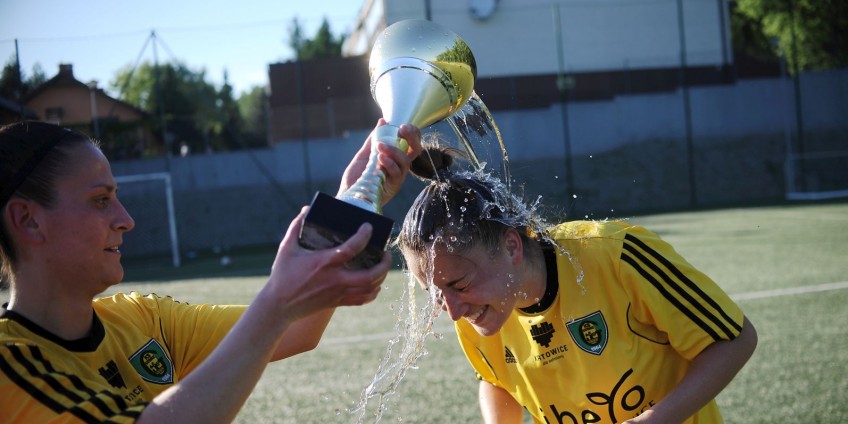 GKS Katowice otworzył pierwszoligowego szampana