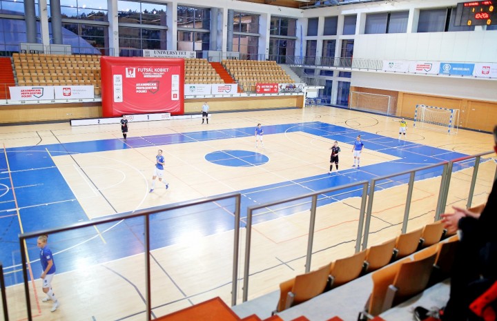 Poznań. Areny AMP w futsalu