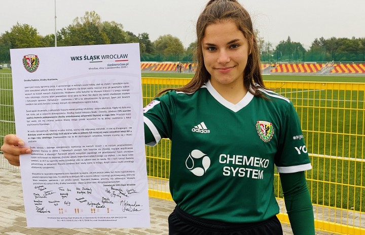 Piłkarki Śląska zachęcają do ruchu