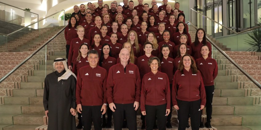 Po szkoleniu sędziowskim w Katarze