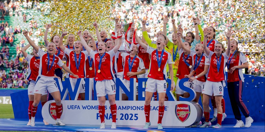 Arsenal ograł Barcelonę w finale Ligi Mistrzyń