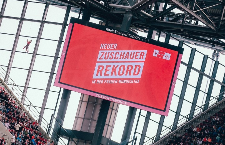 Zagrały w rekordowym meczu Bundesligi