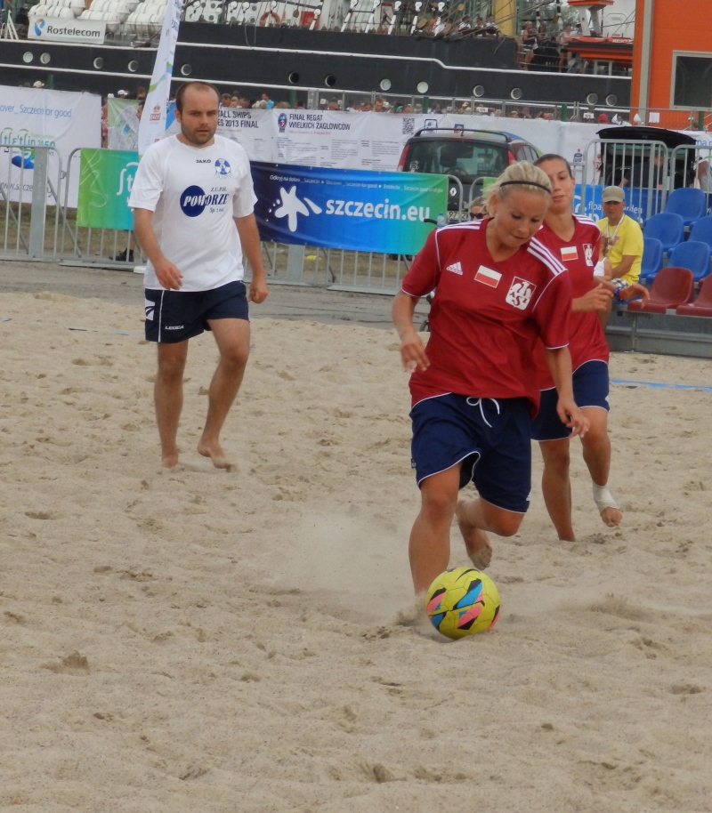 Turniej Plażowej Piłki Nożnej Kobiet z okazji Finału The Tall Ships Races 2013