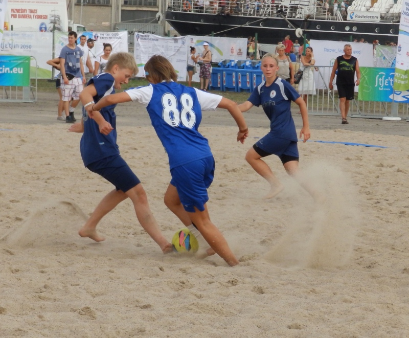 Turniej Plażowej Piłki Nożnej Kobiet z okazji Finału The Tall Ships Races 2013